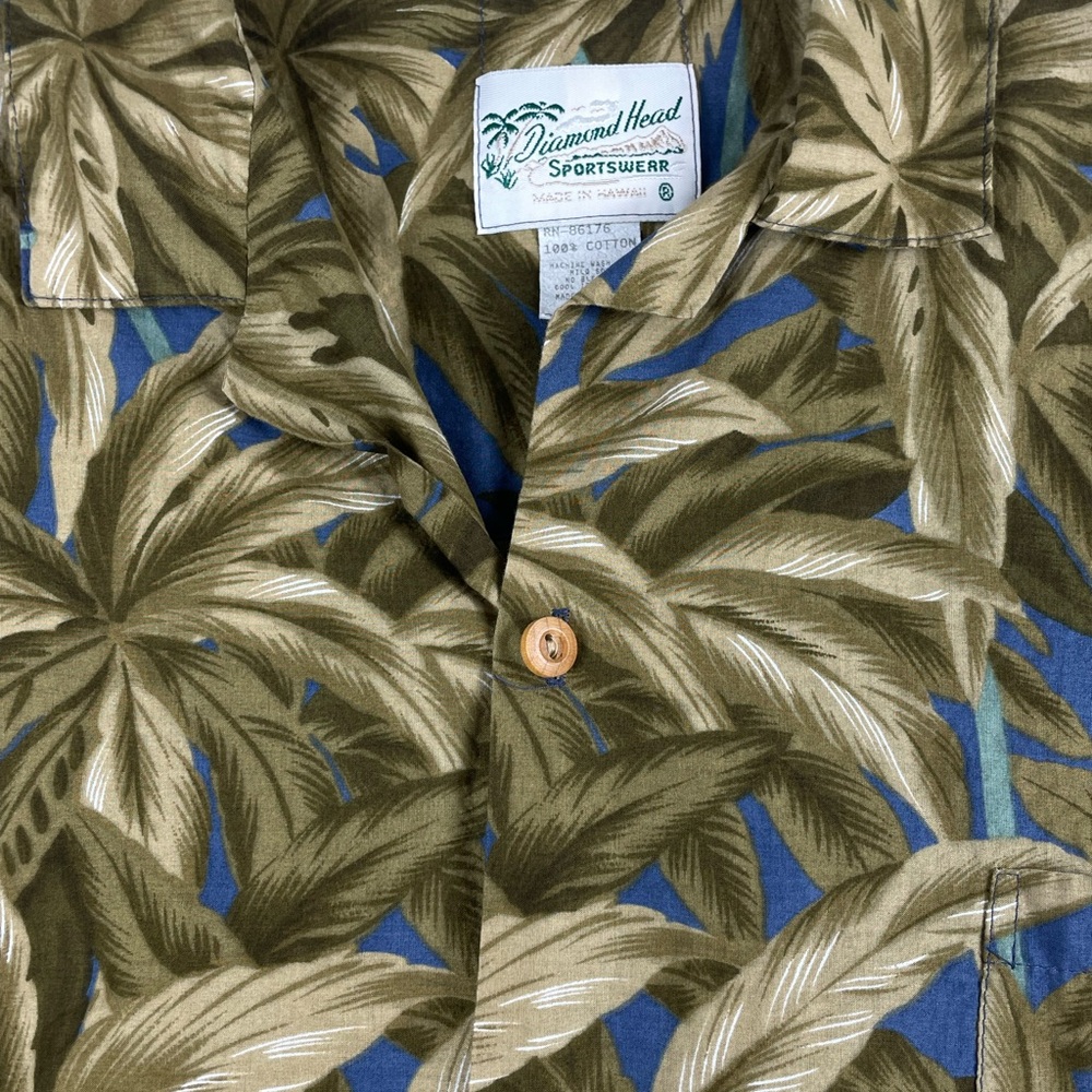 Men's Diamond Head Sportswear Short Sleeve Button Down 2XL 0012 - Picture 6 of 6